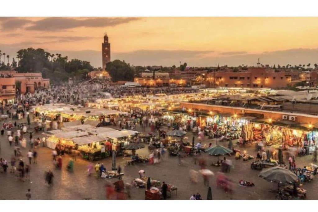 Luxueux Appartement Marrakech Au Coeur De L Hivernage Marrakesh Luaran gambar